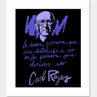 Carl Rogers Nueva persona Posters and Art